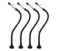 HARFINGTON 4pcs Soldering Helping Hands, Third Hand Solder Tool Clamp Stand with Flexible Arms Rotatable Alligator Clip for PCB Electronics Repair Assembly Hobby Welding