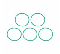 HARFINGTON 5 Pcs Fluorine Rubber O-Rings 48mm OD 43.2mm ID 2.4mm Width Round Sealing O Ring Seal Gasket for Industrial Engines Plumbing Faucet Hose Automotive