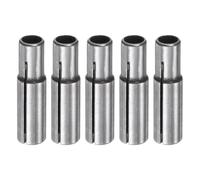 HARFINGTON 5pcs Collet Adapter 1/4" to 1/8" Die Grinder Chuck Driver Adapter CNC Engraving Bit Router Converter for CNC Machine Tool