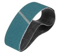 HARFINGTON 6 x 48 Inch Sanding Belts, 2 Pcs 40 Grit Zirconia Abrasive Belt Sander File Belt for Woodworking, Metal Polishing, Knife Sharpener