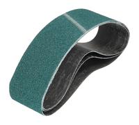 HARFINGTON 6 x 48 Inch Sanding Belts, 3 Pcs 36 Grit Zirconia Abrasive Belt Sander File Belt for Woodworking, Metal Polishing, Knife Sharpener