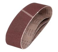 HARFINGTON 6 x 48 Inch Sanding Belts, 3 Pcs 80 Grits Aluminum Oxide Belt Sander Abrasive File Belt for Woodworking, Metal Polishing, Knife Sharpener