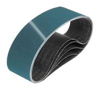 HARFINGTON 6 x 48 Inch Sanding Belts, 6 Pcs 120 Grit Zirconia Abrasive Belt Sander File Belt for Woodworking, Metal Polishing, Knife Sharpener