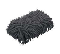 HARFINGTON Car Wash Sponge 9.1" x 4.7" Chenille Microfiber Mitt Scratch-Free Absorbent Scour Scrubber Cleaning Sponge for Washing Detailing on Cars, Trucks, SUV, Boats, RVs, Gray