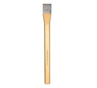 HARFINGTON Cold Chisel 2/3" Wide 10" Long Alloy Steel High Hardness Heat Treated Heavy Duty Flat Cold Chisel for Cutting Rivets Iron Steel Bronze Copper Rods Bolts, Gold Gray