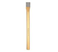 HARFINGTON Cold Chisel 4/5" Wide 12" Long Alloy Steel High Hardness Heat Treated Heavy Duty Flat Cold Chisel for Cutting Rivets Iron Steel Bronze Copper Rods Bolts, Gold Gray