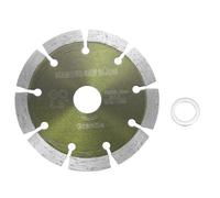 HARFINGTON Diamond Saw Blade 4.5" Dia 7/8" Arbor Circular Cutting Wheel with 7/8" to 5/8" Arbor Adapter Ring for Masonry Tile Marble Ceramics Concrete Cement Brick, Khaki