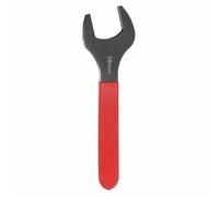 HARFINGTON Single Open End Wrench 38mm Metric 15 Degree Offset Angle U-Shaped Open Ended Spanner Small Flat Head Blackening Wrench with Red Shank for Automotive Repair Furniture Assembly