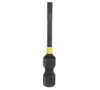 HARFINGTON SL3 Slotted Impact Screwdriver Bits 3mm Slotted Tip 1/4" Hex Shank 50mm (2") Long Magnetic Flat Head Phosphated S2 Steel Screw Driver Drill Bits Electric Power Tool