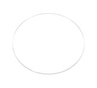 HARFINGTON Watch Crystal Glass Len 42mm Dia 1.5mm Thick Flat Round Clear Sapphire Glasses Watches Face Crystals Lens Replacement for Watchmaker Repair