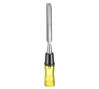 HARFINGTON Wood Chisel 1/2" CRV Steel Beveled Edge Blade PVC High Impact Handle Woodworking Hand Tool with Caps for Carving Furniture Making Carpentry Tool