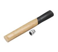 HARFINGTON Wood Sledge Hammer Handle 10.2" Hammer Wooden Replacement Handles with Round Wedges for 2lb Round Octagonal Head Decking Framing Carpentry Construction DIY Sledge Axe Tools