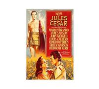 HARGZY Jules Cesar Movie Poster Canvas Poster Wall Art Decor Print Picture Paintings for Living Room Bedroom Decoration 16x24inch(40x60cm)