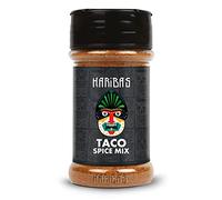 HARIBAS Taco Spice Mix Seasoning Powder 80g - Vegetarian Spices & Easy Cooking Essential | All Natural & Classic Flavour | Easy to Store Shaker Jar - Taco Spice Mix Seasoning 80G