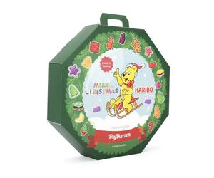Haribo™ Advent calendar tea lights, scented candles, 24 tea lights, Duroplast & glass, festive ambiance, colourful
