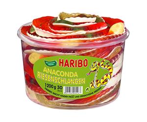 Haribo Anaconda giant snakes 30 Pieces (1200g)