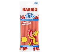 HARIBO Balla Stixx Strawberry Gummy Sweets - Fruity Fun in Share Size, Loved by All Ages, 140g