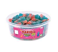 HARIBO Bubblegum Bottles Zng - 75 Pieces of Fruity Gummy Sweets - 638g Tub