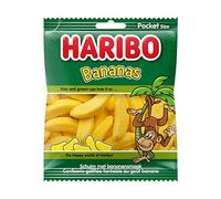HARIBO Candy | HARIBO Banana Bag (28X 70Gr | Pack of 28 | HARIBO Gummies | HARIBO Sweets | 69 Oz | 1960 Gr