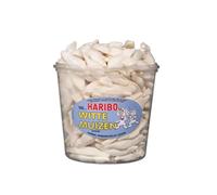 HARIBO Candy | HARIBO Foam White Mice (150 Pieces) | Pack of 150 | HARIBO Gummies | HARIBO Sweets