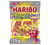 HARIBO Candy | HARIBO Fries Sour | HARIBO Gummies | HARIBO Gummi Candy | 6,1 Ounce Total