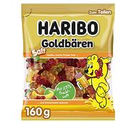 HARIBO Candy | HARIBO Juice Golden Bears | HARIBO Gummies | HARIBO Gummi Candy | 5,6 Ounce Total