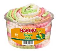 Haribo Caterpillar XXL extra-long fruity caterpillars made of foam sugar 960g