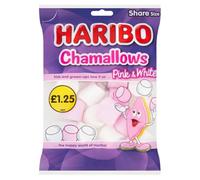 HARIBO Chamallows Pink & White Marshmallows Sharing Bag 140g