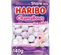 HARIBO Chamallows - Soft and Fluffy Marshmallow Sweets - 140g Share Sizw