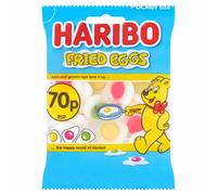 Haribo Fried Eggs Pocket Size Bag 60g (Pack of 20)