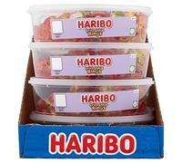 HARIBO Friendship Rings 8 x 150 Pieces (480g) Sweets Tub Case