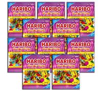Haribo Funky Bags 10 x 175 g Mix of Fruit Gum and Confectionery Pack of 10