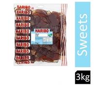 Haribo Giant Cola Bottles 3kg Bag