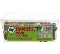 Haribo Giant Dummies Sweets Tub, 60 Pieces