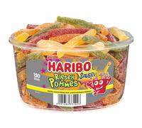 Haribo Giant Fries Sour, Fruity, and Delicious Gummy Candy 1200g