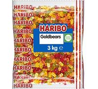 HARIBO Gold Bears - Fruity and Chewy Gummy Bear Sweets - 3kg Bulk Bag