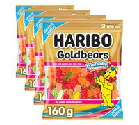 HARIBO Goldbears Fruit Lolly Favourites 160g (Pack of 4)