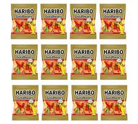 HARIBO Goldbears Gummy Bears - Assorted Fruit Flavors, Classic Sweet Treat for Over 100 Years, 140g (Pack of 12)