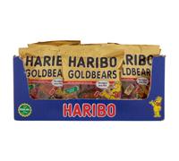 HARIBO Halal Goldbears ? Fruity and Chewy Gummy Sweets ? 100g x 24 Packs (Case)