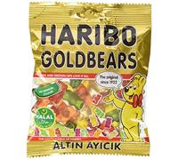 HARIBO Halal Goldbears - Fruity and Chewy Gummy Sweets - 100g x 24 Packs (Case)