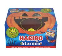 Haribo Halloween Trick or Treat Sweets 50 Pack Mini Bags 800g - Spooky Pumpkins & Creepy Treats