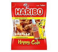 Haribo Happy Cola, 5 Piece Package, Gummy Bears, Wine Gums, Sweets, Bag, Pouch