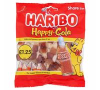 Haribo Happy Cola Bottles Bag 140g (Pack of 1)