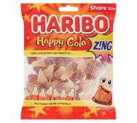 Haribo Happy Cola Zng Bag Share Size - Pack of 12 x 160G