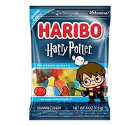 Haribo Harry Potter Hermione Special Edition 160g - Fruit gum mix with golden snitch, talking hat, crooked leg & many more, Limited Edition, Perfect for J.K Rowling fans - only for a short time!