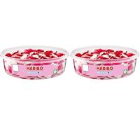 HARIBO Heart Throbs x 150 Pieces (480g) Sweets Tub (Pack of 2)