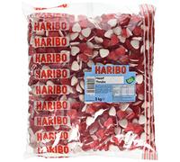 Haribo Hearts Heart Throb Sweets – Bulk Bag (Red) – 3 kg (Pack of 1)