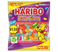 HARIBO Jelly Beans Share Bag 154g (Pack of 12)