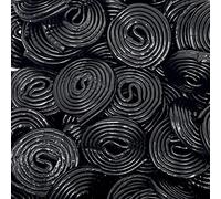 Haribo Liquorce Wheels 1kg Share Bag by The Gourmet Sweet Company