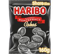 Haribo Liquorice Pontefract Cake 160g